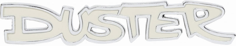 Fender or Tailpanel Emblem - Duster - LH or RH - 72-76 Duster