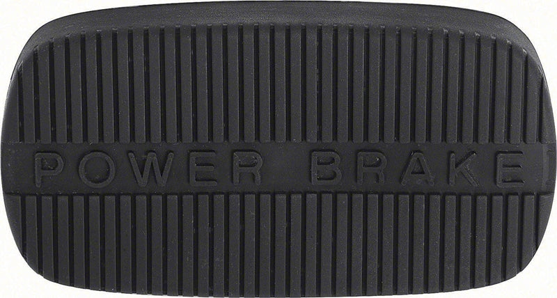 Brake Pedal Pad - Auto Trans - Power Brakes - 62-67 Chevy II Nova