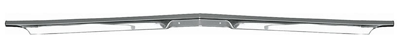 Hood Edge Lip Molding - 68-72 Chevy II Nova