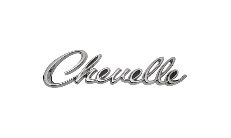 Rear Body Emblem - "Chevelle" Script - 68 Chevelle