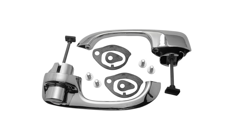 Door Handle Assemblies - Outside - Rear - LH/RH Set - 68-69 Chevelle (4-Door)