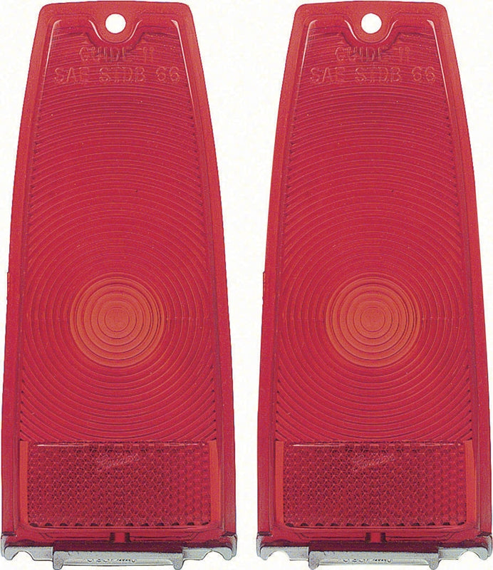 Taillight Lens - LH or RH - 66-67 Chevy II Nova