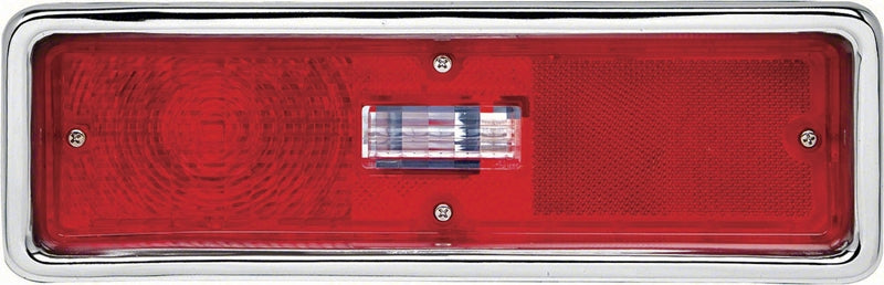 Tail Lamp Assembly - LH (early 71 with small Backup Lens) - 70-71 Nova