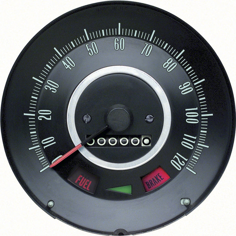 Speedometer - 120 MPH without Speed Warning - 67 Camaro Firebird