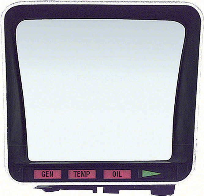 Dash Fuel & Tach Lens without Tell Tale - 69 Camaro