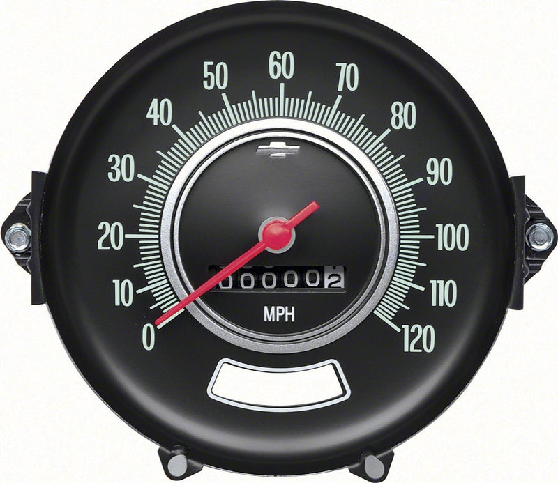 Speedometer - 120 MPH without Speed Warning - 69 Chevelle El Camino