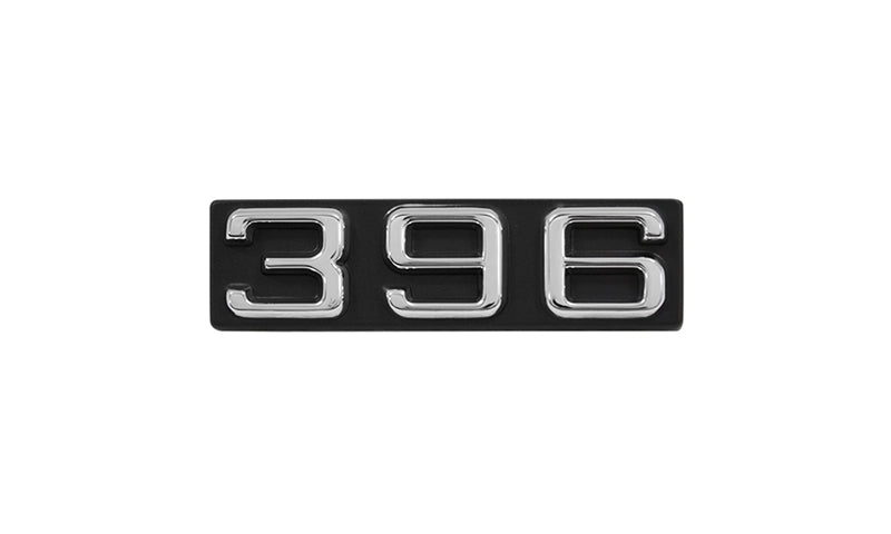 Fender Emblems - "396" - LH/RH Pair - 70-72 Camaro
