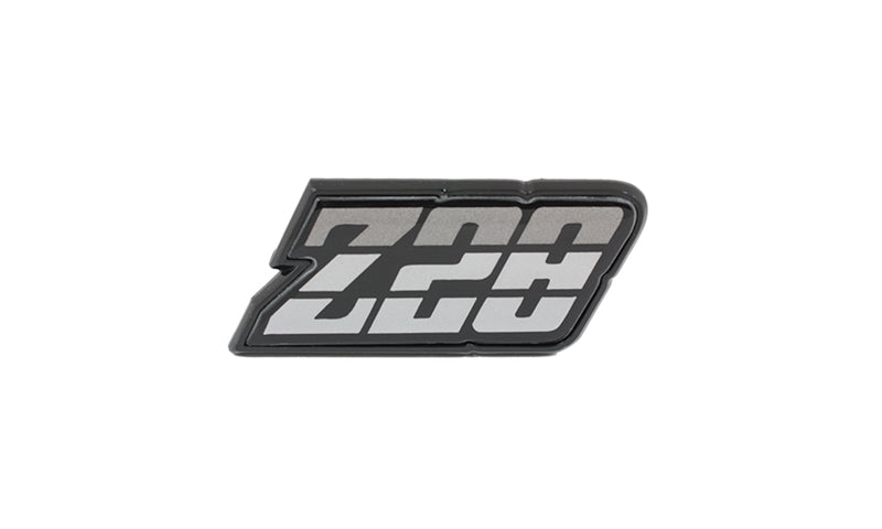 Gas Door Emblem - "Z28" (Silver) - 80-81 Camaro