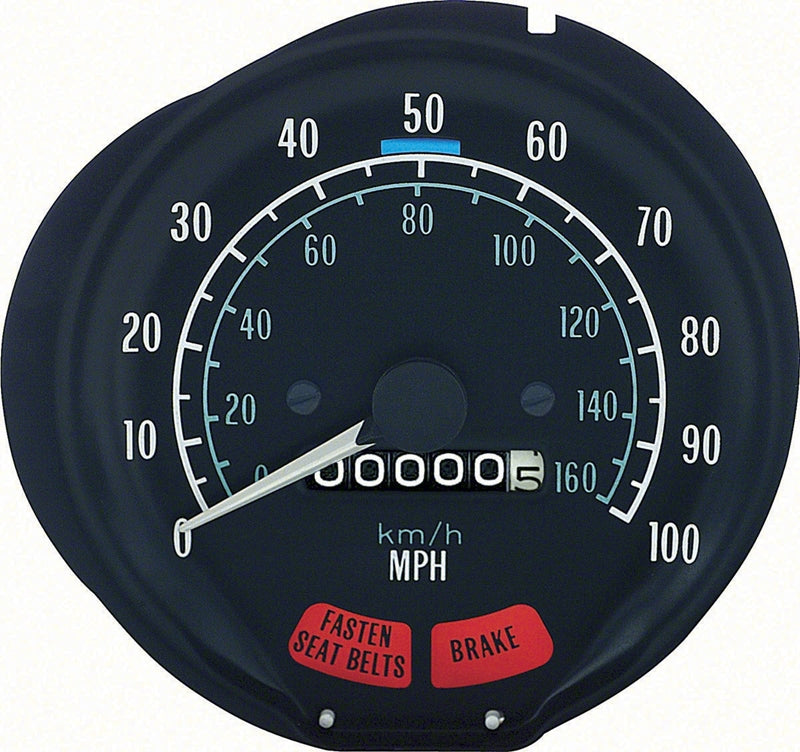 Speedometer - 100 MPH - 75-79 Firebird
