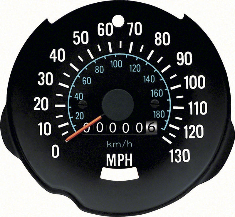 Speedometer - 130 MPH - 70-78 Camaro