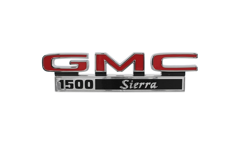 Front Fender Emblems - GMC 1500 Sierra - Pair - 71-72 GMC CK Pickup Truck