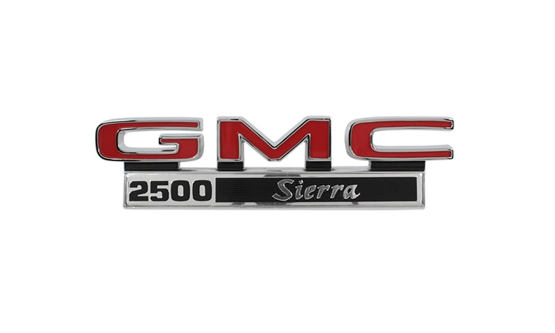 Front Fender Emblems - GMC 2500 Sierra - Pair - 71-72 GMC CK Pickup Truck