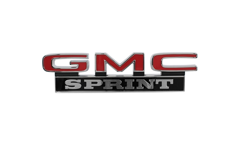 Tailgate Emblem - GMC SPRINT - 71-72 GMC Sprint