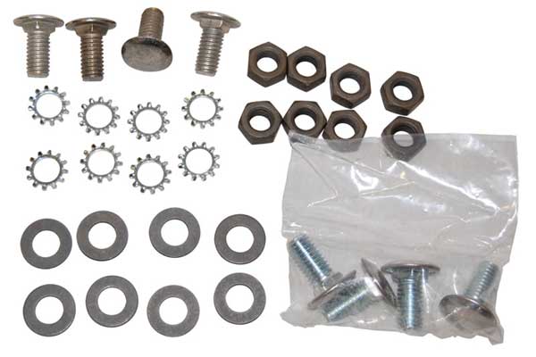 Rear Bumper Bolt Set - 68-72 Chevy II Nova; 71-72 Pontiac Ventura II