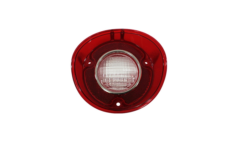 Backup Lamp Lens - With Trim - LH - 72 Chevelle