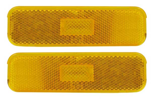 Side Marker Lamp Assembly - Front - LH/RH Pair - 70-73 Camaro