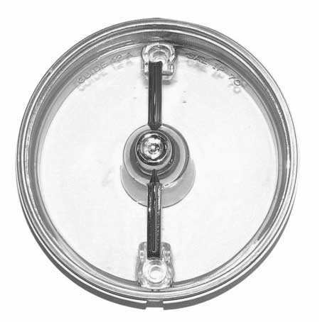 Parking Lamp Lens - With Trim - LH or RH - 70-73 Camaro RS