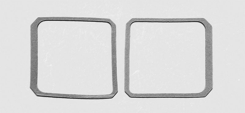 Parking Lamp Gaskets - 71-72 Duster 340; Twister (Sharktooth Grille)