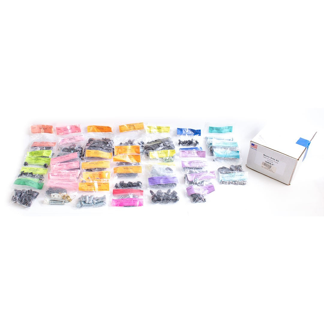 Underhood Detailing Hardware Kit (50pcs) - 72 Nova