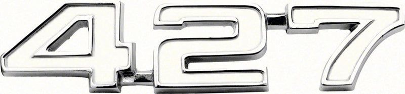 Fender Emblem - 427 - LH or RH - 69 Camaro 70-74 Nova