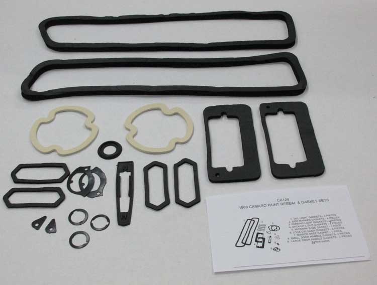 Paint Gasket Set - 69 Camaro
