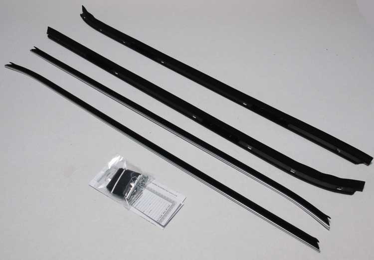 Window Felts - Inner & Outer (4pcs) - 70-81 Camaro w/ Special Belt Molding