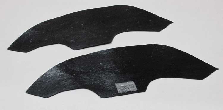 Inner Fender Dust Shield Set w Hardware - Steel Inner Fenders - 68-72 Chevelle