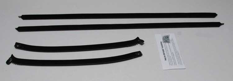 Window Felts - Outer (4pcs) - 69 Chevelle Coupe
