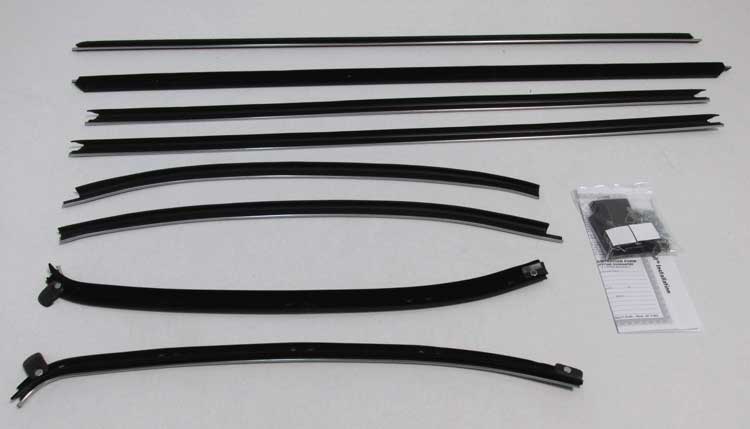 Window Felts - Inner & Outer (8pcs) - 69 Chevelle Coupe