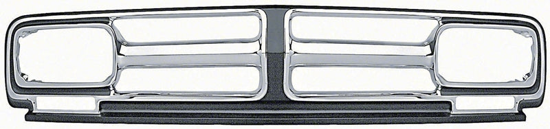Grille - Chrome - 71-72 GMC Truck Blazer Suburban