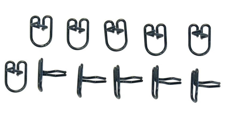 Under Hood Seal Clip Set - 11pcs - 71-74 B-Body 70-74 E-Body