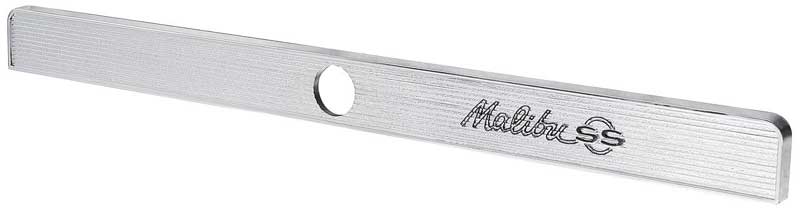 Glove Box Nameplate - "Malibu SS"- 64 Chevelle (Super Sport)