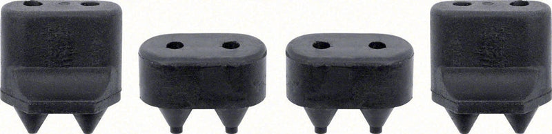 Outer Door Stoppers - 4 Piece Set - 68-74 Chevy II Nova