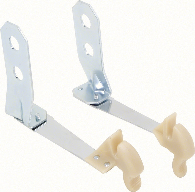 Convertible Top Rear Well Hold Down Latches - Manual Top - LH/RH Pair - 67-69 Camaro Firebird