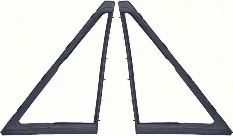 Vent Window Weatherstrips - LH/RH Pair - 67 Camaro Firebird