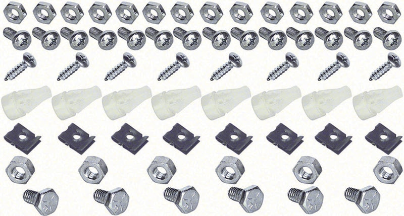 Grille Fastener Hardware - 66 Piece Set - 67-68 Camaro