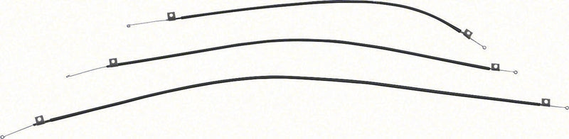 Heater Control Cables - 3-Piece Set for models without A/C - 67-68 Camaro Firebird