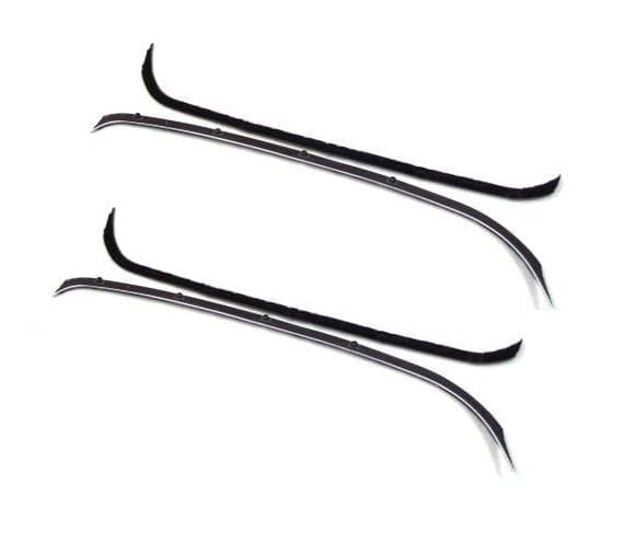 Beltline Window Felts - 4pcs For 1pc Conversions - 55-59 Chevy GMC Truck