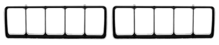 Tail Lamp Bezels - LH/RH Pair - 71 GTX Road Runner