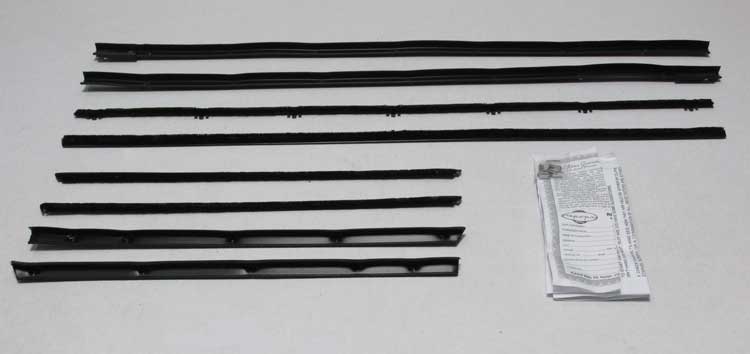Window Felts - Inner & Outer (8pcs) - 62-65 Chevy II Nova Convertible