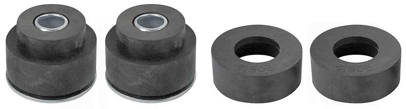 Radiator Support Bushings - Upper & Lower without Hardware - 68-72 GM A Body (Except GTO)