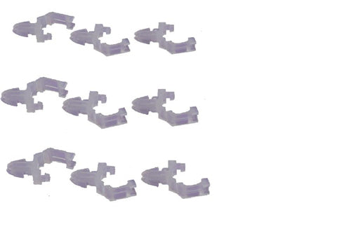 Dome Lamp Wiring Harness Clip Set (9pcs) - 70-81 Camaro Firebird