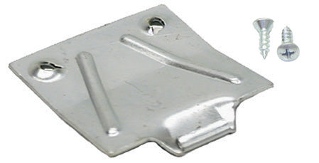 Glove Box Door Catch Plate w/ Screws - 67-68 Camaro Firebird