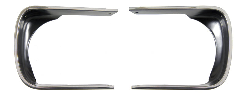Headlamp Bezels - LH/RH Pair - 67-68 Camaro RS