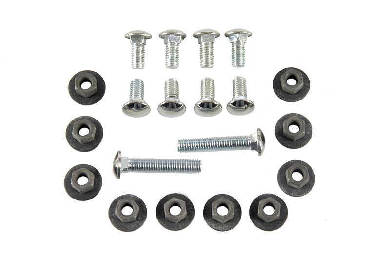 Front & Rear Chrome Bumper Bolts & Nuts - 68-69 Camaro