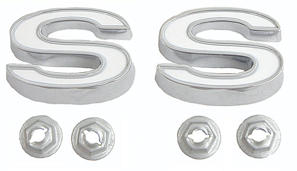 Fender Emblem - "SS" - LH or RH - 69-70 Camaro