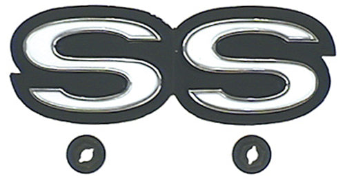 Rear Body Emblem - "SS" - 69 Camaro