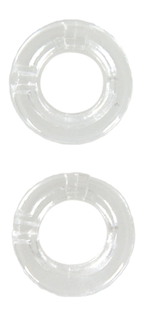 Dash Side Vent Clear Pull Knob Ferrules - LH/RH Pair - 68 Camaro Firebird