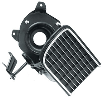 Headlamp Assembly Black w/ Chrome Trim Door - RH - 68 Camaro (Rally Sport)