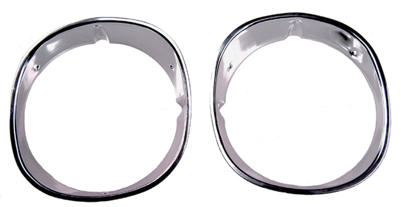Headlamp Bezels - Pair - 70-73 Camaro